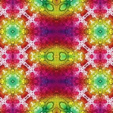 Kusursuz sanat modeli. Mozaik arka plan. Mandala 'nın pürüzsüz dokusu. Soyut arkaplan. Sanat mozaiği