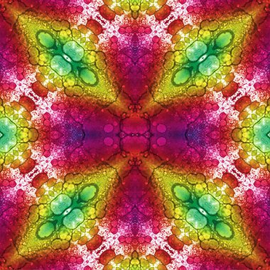 Kusursuz sanat modeli. Mozaik arka plan. Mandala 'nın pürüzsüz dokusu. Soyut arkaplan. Sanat mozaiği