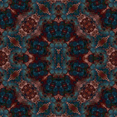 Kusursuz sanat modeli. Mozaik arka plan. Mandala 'nın pürüzsüz dokusu. Soyut arkaplan. Sanat mozaiği