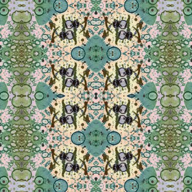 Kusursuz sanat modeli. Mozaik arka plan. Mandala 'nın pürüzsüz dokusu. Soyut arkaplan. Sanat mozaiği