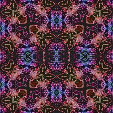 Kusursuz sanat modeli. Mozaik arka plan. Mandala 'nın pürüzsüz dokusu. Soyut arkaplan. Sanat mozaiği