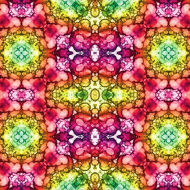 Kusursuz sanat modeli. Mozaik arka plan. Mandala 'nın pürüzsüz dokusu. Soyut arkaplan. Sanat mozaiği