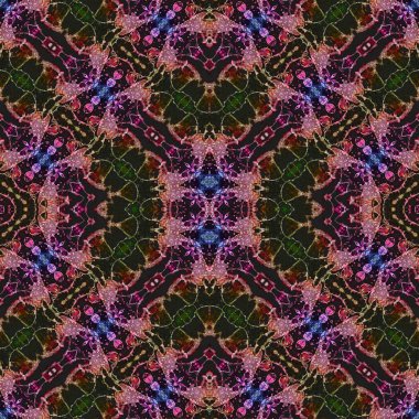 Kusursuz sanat modeli. Mozaik arka plan. Mandala 'nın pürüzsüz dokusu. Soyut arkaplan. Sanat mozaiği