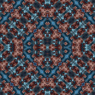 Kusursuz sanat modeli. Mozaik arka plan. Mandala 'nın pürüzsüz dokusu. Soyut arkaplan. Sanat mozaiği