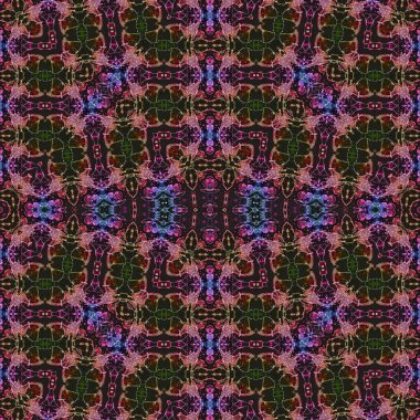 Kusursuz sanat modeli. Mozaik arka plan. Mandala 'nın pürüzsüz dokusu. Soyut arkaplan. Sanat mozaiği