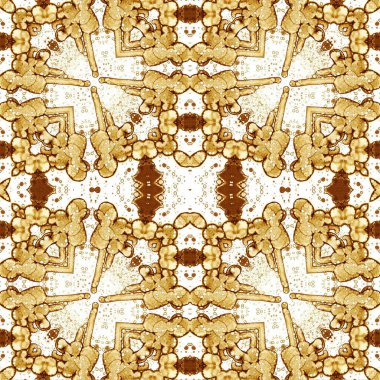 Kusursuz sanat modeli. Mozaik arka plan. Mandala 'nın pürüzsüz dokusu. Soyut arkaplan. Sanat mozaiği