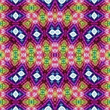 Kusursuz sanat modeli. Mozaik arka plan. Mandala 'nın pürüzsüz dokusu. Soyut arkaplan. Sanat mozaiği