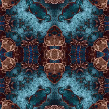 Kusursuz sanat modeli. Mozaik arka plan. Mandala 'nın pürüzsüz dokusu. Soyut arkaplan. Sanat mozaiği