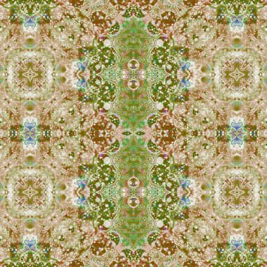 Kusursuz sanat modeli. Mozaik arka plan. Mandala 'nın pürüzsüz dokusu. Soyut arkaplan. Sanat mozaiği