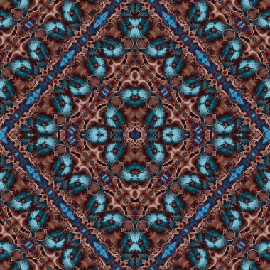 Kusursuz sanat modeli. Mozaik arka plan. Mandala 'nın pürüzsüz dokusu. Soyut arkaplan. Sanat mozaiği