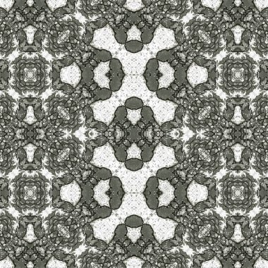 Kusursuz sanat modeli. Mozaik arka plan. Mandala 'nın pürüzsüz dokusu. Soyut arkaplan. Sanat mozaiği