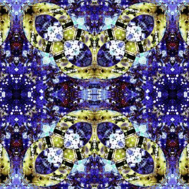 Kusursuz sanat modeli. Mozaik arka plan. Mandala 'nın pürüzsüz dokusu. Soyut arkaplan. Sanat mozaiği