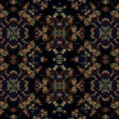 Kusursuz sanat modeli. Mozaik arka plan. Mandala 'nın pürüzsüz dokusu. Soyut arkaplan. Sanat mozaiği