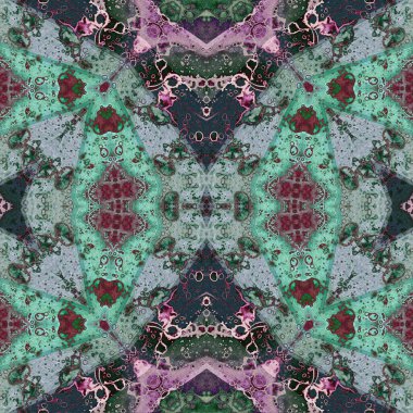 Kusursuz sanat modeli. Mozaik arka plan. Mandala 'nın pürüzsüz dokusu. Soyut arkaplan. Sanat mozaiği