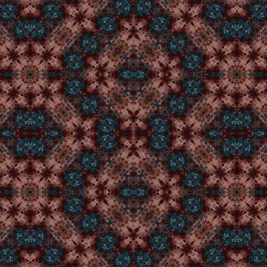 Kusursuz sanat modeli. Mozaik arka plan. Mandala 'nın pürüzsüz dokusu. Soyut arkaplan. Sanat mozaiği