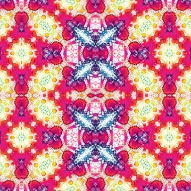 Kusursuz sanat modeli. Mozaik arka plan. Mandala 'nın pürüzsüz dokusu. Soyut arkaplan. Sanat mozaiği