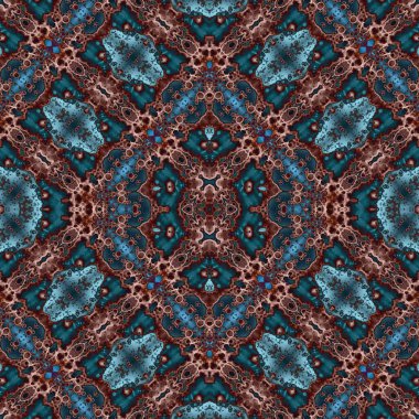 Kusursuz sanat modeli. Mozaik arka plan. Mandala 'nın pürüzsüz dokusu. Soyut arkaplan. Sanat mozaiği