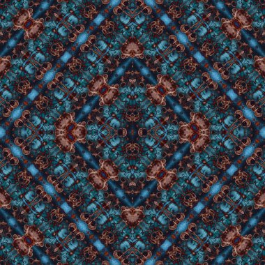 Kusursuz sanat modeli. Mozaik arka plan. Mandala 'nın pürüzsüz dokusu. Soyut arkaplan. Sanat mozaiği