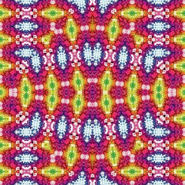 Kusursuz sanat modeli. Mozaik arka plan. Mandala 'nın pürüzsüz dokusu. Soyut arkaplan. Sanat mozaiği