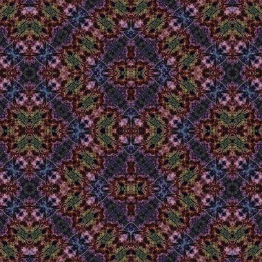 Kusursuz sanat modeli. Mozaik arka plan. Mandala 'nın pürüzsüz dokusu. Soyut arkaplan. Sanat mozaiği