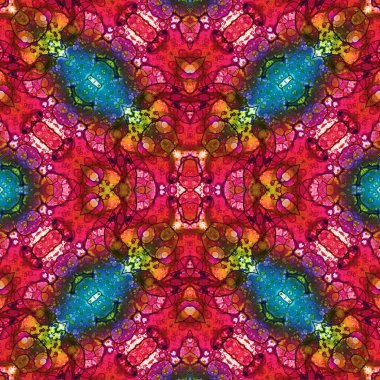 Kusursuz sanat modeli. Mozaik arka plan. Mandala 'nın pürüzsüz dokusu. Soyut arkaplan. Sanat mozaiği