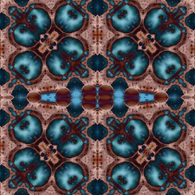 Kusursuz sanat modeli. Mozaik arka plan. Mandala 'nın pürüzsüz dokusu. Soyut arkaplan. Sanat mozaiği