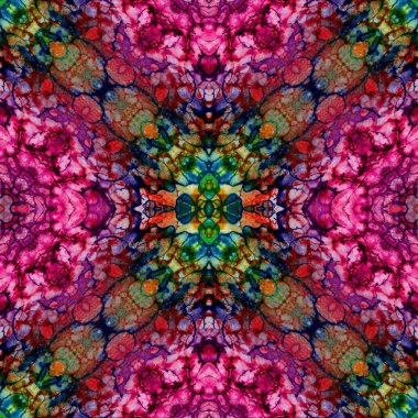 Kusursuz sanat modeli. Mozaik arka plan. Mandala 'nın pürüzsüz dokusu. Soyut arkaplan. Sanat mozaiği