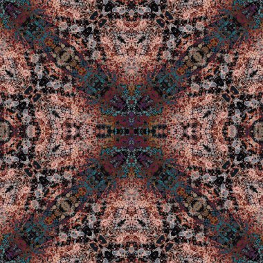 Kusursuz sanat modeli. Mozaik arka plan. Mandala 'nın pürüzsüz dokusu. Soyut arkaplan. Sanat mozaiği