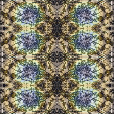 Kusursuz sanat modeli. Mozaik arka plan. Mandala 'nın pürüzsüz dokusu. Soyut arkaplan. Sanat mozaiği