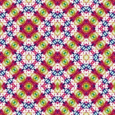 Kusursuz sanat modeli. Mozaik arka plan. Mandala 'nın pürüzsüz dokusu. Soyut arkaplan. Sanat mozaiği