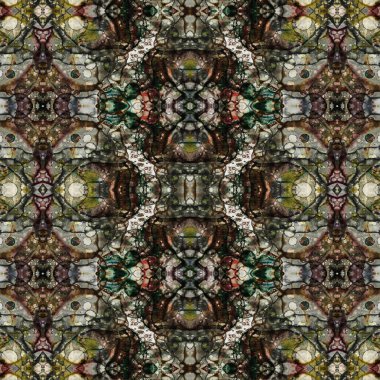 Kusursuz sanat modeli. Mozaik arka plan. Mandala 'nın pürüzsüz dokusu. Soyut arkaplan. Sanat mozaiği