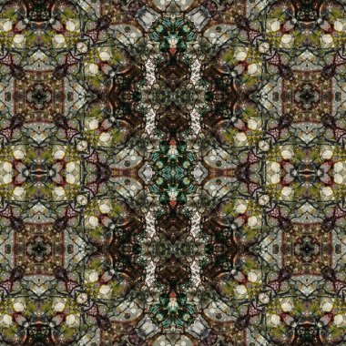 Kusursuz sanat modeli. Mozaik arka plan. Mandala 'nın pürüzsüz dokusu. Soyut arkaplan. Sanat mozaiği