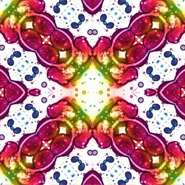 Kusursuz sanat modeli. Mozaik arka plan. Mandala 'nın pürüzsüz dokusu. Soyut arkaplan. Sanat mozaiği