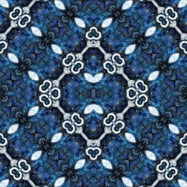 Kusursuz sanat modeli. Mozaik arka plan. Mandala 'nın pürüzsüz dokusu. Soyut arkaplan. Sanat mozaiği