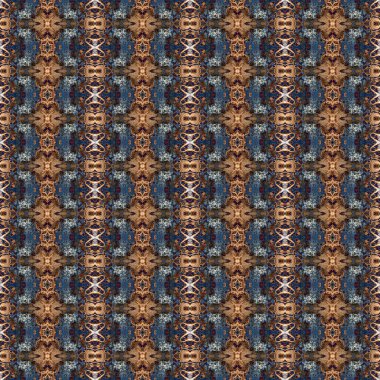 Kusursuz sanat modeli. Mozaik arka plan. Mandala 'nın pürüzsüz dokusu. Soyut arkaplan. Sanat mozaiği