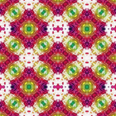 Kusursuz sanat modeli. Mozaik arka plan. Mandala 'nın pürüzsüz dokusu. Soyut arkaplan. Sanat mozaiği