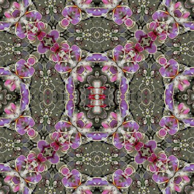 Kusursuz sanat modeli. Mozaik arka plan. Mandala 'nın pürüzsüz dokusu. Soyut arkaplan. Sanat mozaiği