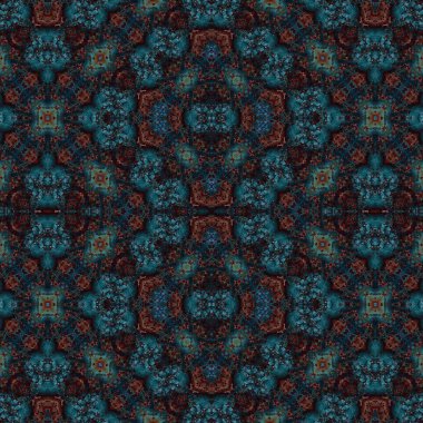 Kusursuz sanat modeli. Mozaik arka plan. Mandala 'nın pürüzsüz dokusu. Soyut arkaplan. Sanat mozaiği