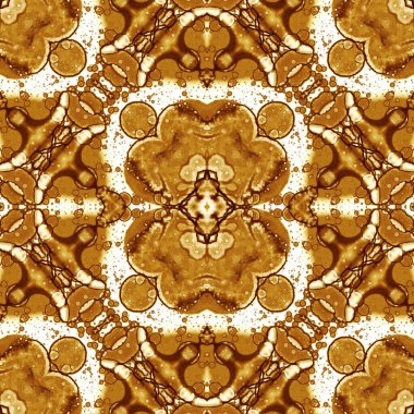 Kusursuz sanat modeli. Mozaik arka plan. Mandala 'nın pürüzsüz dokusu. Soyut arkaplan. Sanat mozaiği