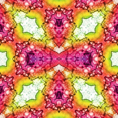 Kusursuz sanat modeli. Mozaik arka plan. Mandala 'nın pürüzsüz dokusu. Soyut arkaplan. Sanat mozaiği