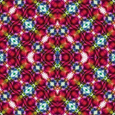 Kusursuz sanat modeli. Mozaik arka plan. Mandala 'nın pürüzsüz dokusu. Soyut arkaplan. Sanat mozaiği