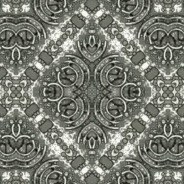 Kusursuz sanat modeli. Mozaik arka plan. Mandala 'nın pürüzsüz dokusu. Soyut arkaplan. Sanat mozaiği