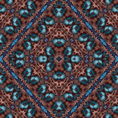 Kusursuz sanat modeli. Mozaik arka plan. Mandala 'nın pürüzsüz dokusu. Soyut arkaplan. Sanat mozaiği