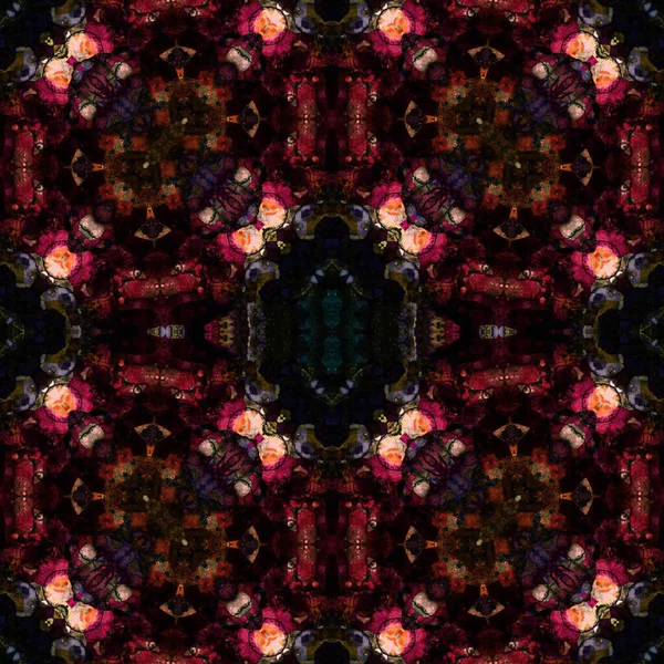 Kusursuz sanat modeli. Mozaik arka plan. Mandala 'nın pürüzsüz dokusu. Soyut arkaplan. Sanat mozaiği