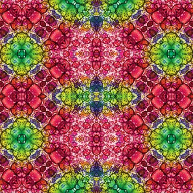 Kusursuz sanat modeli. Mozaik arka plan. Mandala 'nın pürüzsüz dokusu. Soyut arkaplan. Sanat mozaiği