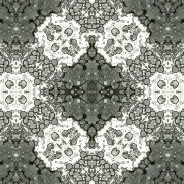 Kusursuz sanat modeli. Mozaik arka plan. Mandala 'nın pürüzsüz dokusu. Soyut arkaplan. Sanat mozaiği