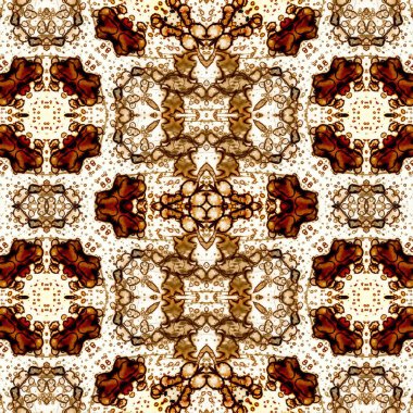 Kusursuz sanat modeli. Mozaik arka plan. Mandala 'nın pürüzsüz dokusu. Soyut arkaplan. Sanat mozaiği