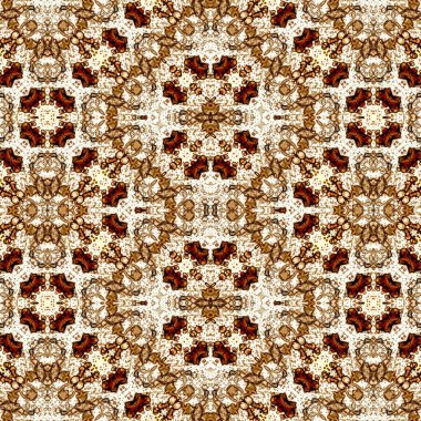 Kusursuz sanat modeli. Mozaik arka plan. Mandala 'nın pürüzsüz dokusu. Soyut arkaplan. Sanat mozaiği