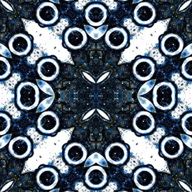 Kusursuz sanat modeli. Mozaik arka plan. Mandala 'nın pürüzsüz dokusu. Soyut arkaplan. Sanat mozaiği