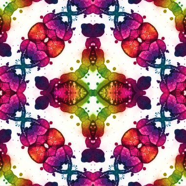 Kusursuz sanat modeli. Mozaik arka plan. Mandala 'nın pürüzsüz dokusu. Soyut arkaplan. Sanat mozaiği